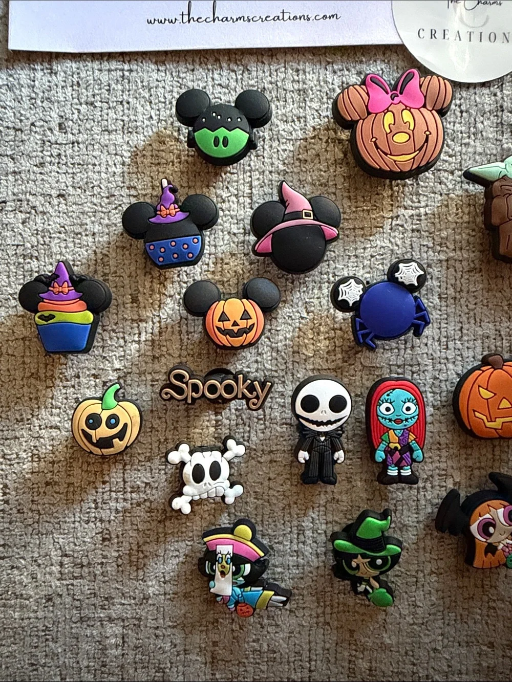 Halloween Edition Croc Charms Set